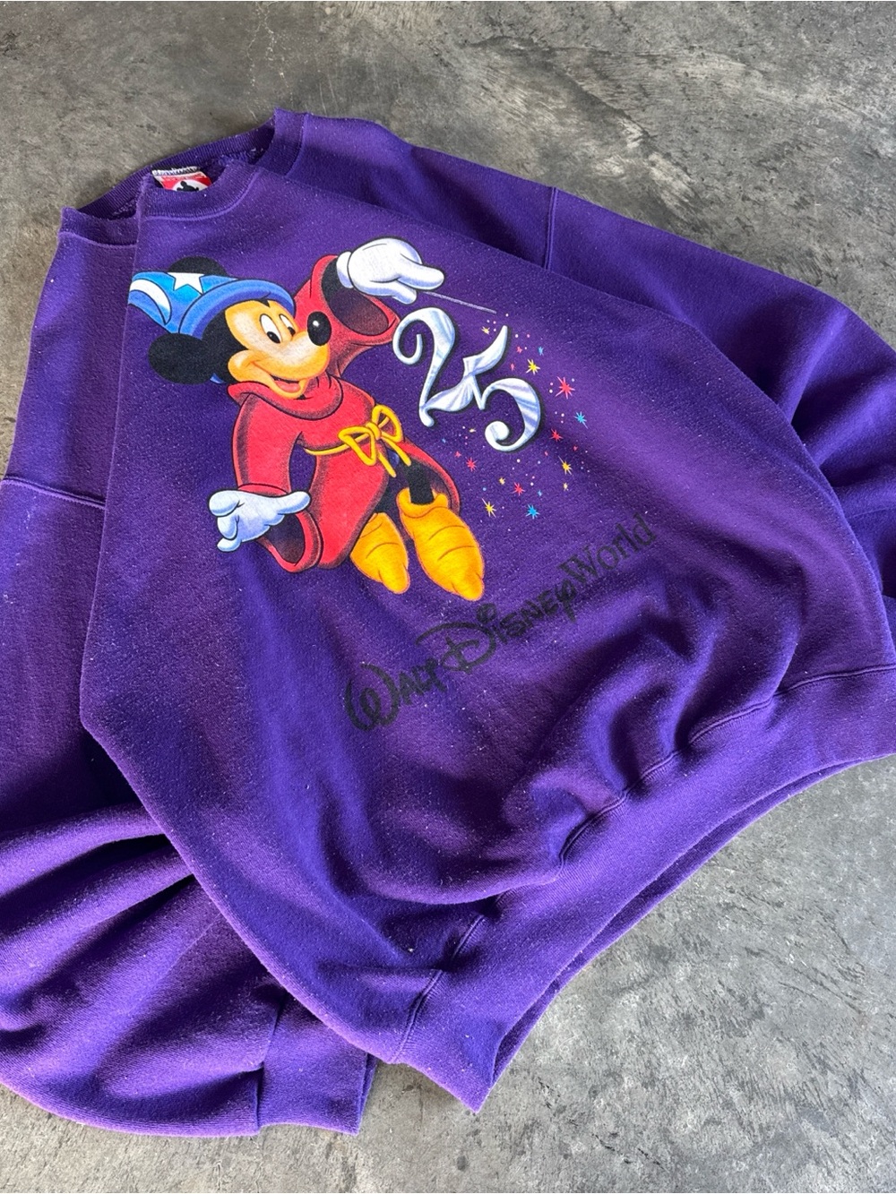90s Mickey Inc Fantasia Mickey Crewneck